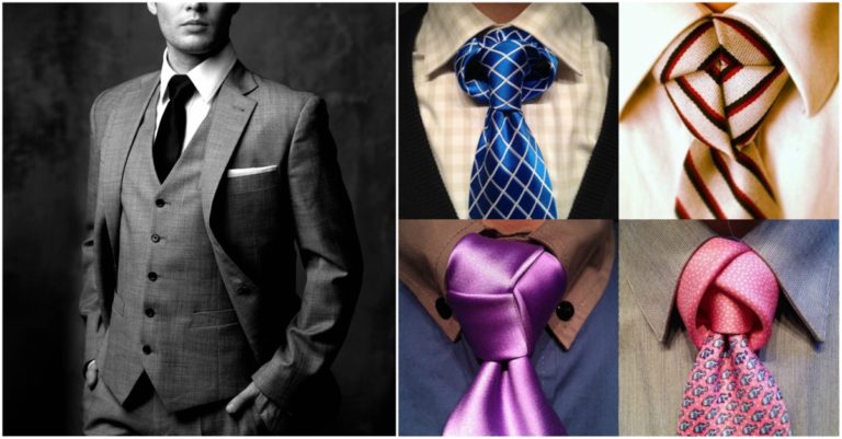 nudos de corbata modernos